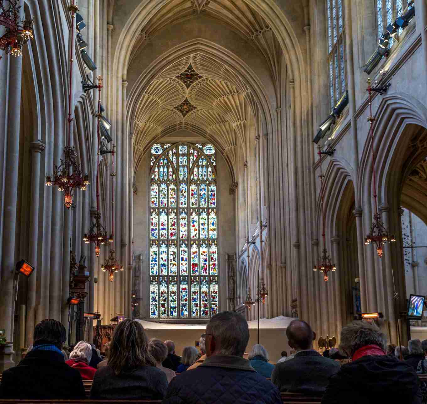 Congregation during Informal Evening Service